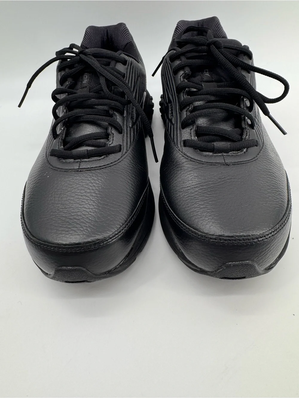 Brooks Addiction Walker 2 Shoes Mens Size 11 Black Leather 4E Extra Wide Walking